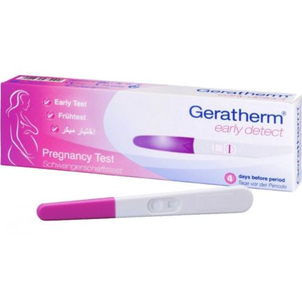 Geratherm Early Detect terhességi teszt 10 mIU 