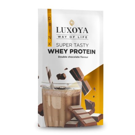 Whey Protein - Tejsavó fehérje italpor 30g - Dupla csokoládé ízű