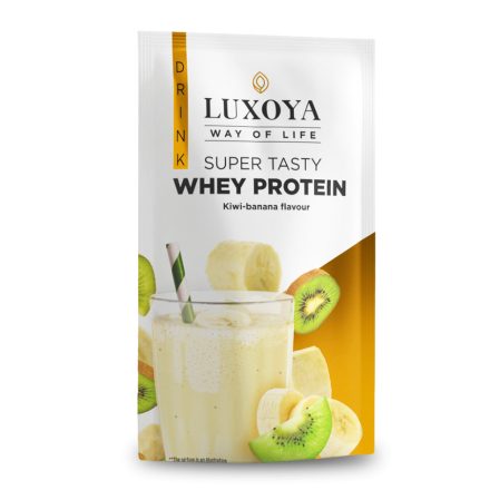 Whey Protein - Tejsavó fehérje italpor 30g - Kiwi-Banán ízű