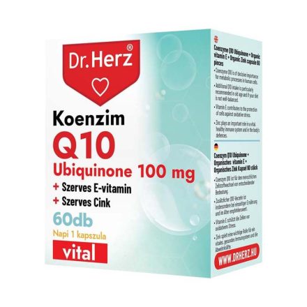 DR Herz Koenzim Q10 100 mg 60 db kapszula