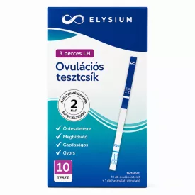 Elysium ovulációs tesztcsík - LH 30 mIU/ml - 10 db