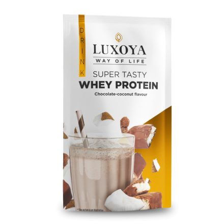 Whey Protein - Tejsavó fehérje italpor 30g - Csokoládé-Kókusz ízű