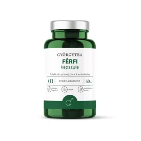   Györgytea Férfi 60db kapszula 01 A férfierő egészségének fenntartására.