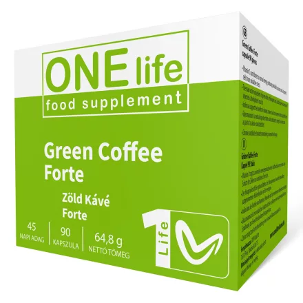 ONE LIFE Zöld Kávé Forte 90 db kapszula