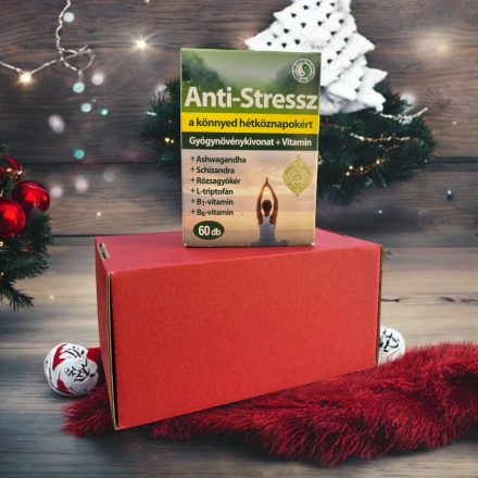 Dr. Chen Anti-Stressz gyógynövény + vitamin 60db kapszula- DÍSZDOBOZBAN