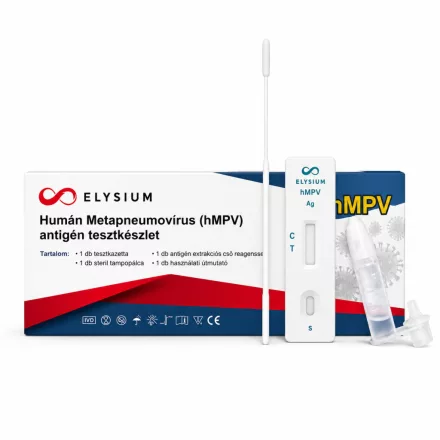 Elysium Humán Metapneumovírus (hMPV) antigén gyorsteszt - 1 db tesztkészlet
