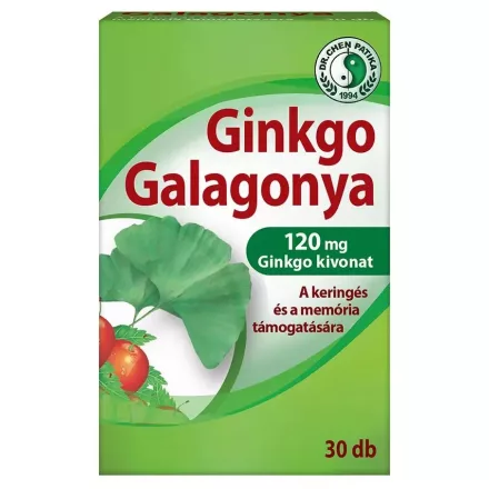 Dr. Chen Ginkgo Galagonya 30db kapszula