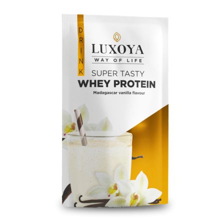 Whey Protein - Tejsavó fehérje italpor 30g - Madagaszkári vanília ízű