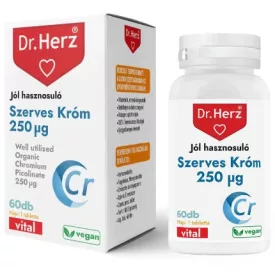 Dr. Herz Szerves Króm-pikolinát 250 µg 60 db tabletta