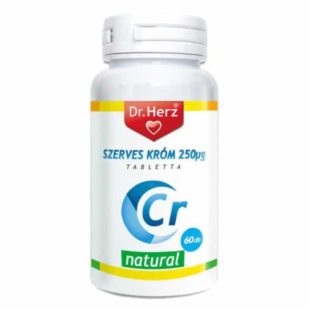 Dr. Herz Szerves Króm 250μg tabletta – 60db
