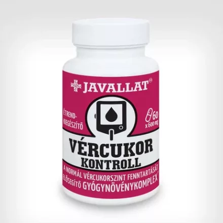 JAVALLAT® Vércukor kontroll
