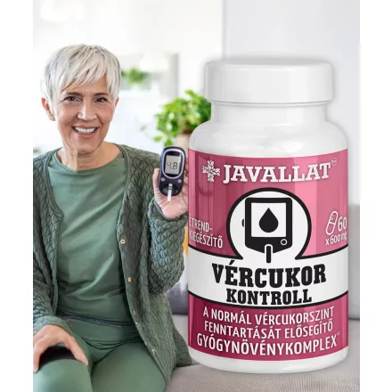 JAVALLAT® Vércukor kontroll