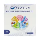 Elysium heti kerek gyógyszeradagoló - 7x1