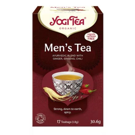 BIO FÉRFI TEA  YOGI MEN'S TEA 17X1,8G