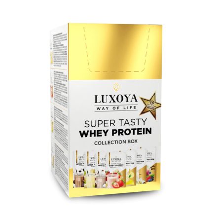 Whey Protein - Tejsavó fehérje italpor Collection Box / Gyűjtődoboz 7x30g (7x1 íz)