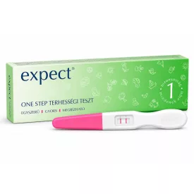 Expect vizeletsugaras terhességi gyorsteszt – 1 db
