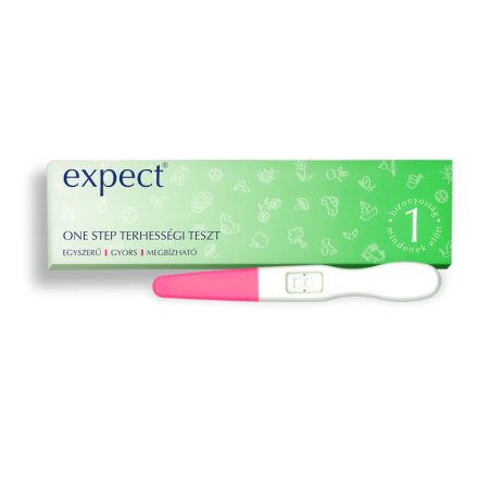 EXPECT vizeletsugaras terhességi gyorsteszt 1x 