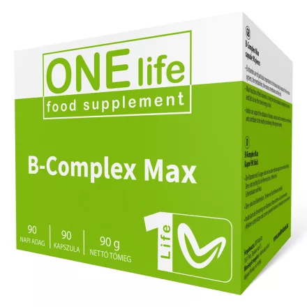 ONE LIFE B-Komplex Max 90 db kapszula