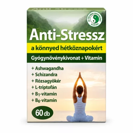 Dr. Chen Anti-Stressz gyógynövény + vitamin 60db kapszula