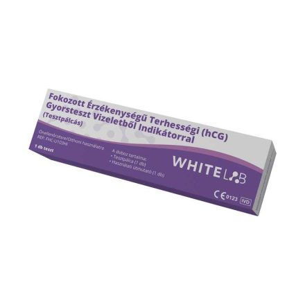 Fokozott érzékenységű Terhességi (hCG) gyorsteszt vizeletből  WhiteLAB