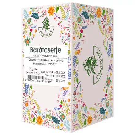 Boszy barátcserje termés tea 20x1,25g 25 g