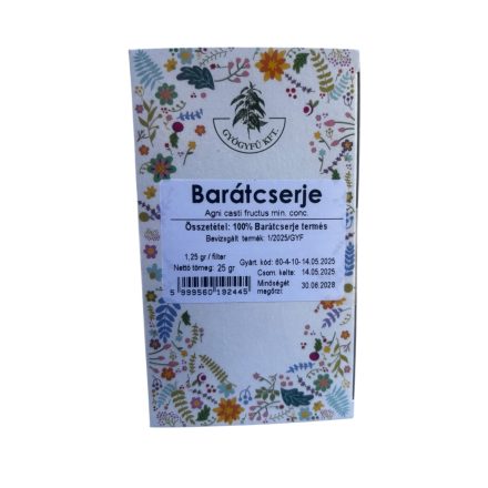 Boszy barátcserje termés tea 20x1,25g 25 g