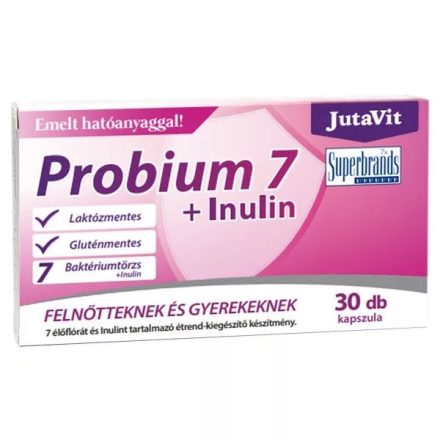 Jutavit Probium 7 + Inulin kapszula, 30 db