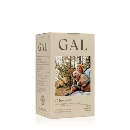 GAL C-komplex 90 db kapszula 665,5mg C-vitamin 1 kapszulában NEW