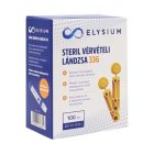 Elysium steril, extra vékony vérvételi lándzsa 33G - 100 db