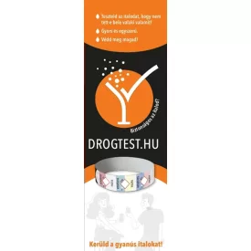   Drogteszt italmintából 3 paraméter karszalag (CIT) 10 db/csomag 