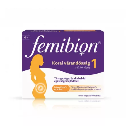 Femibion 1 Korai várandósság filmtabletta 28 db-os