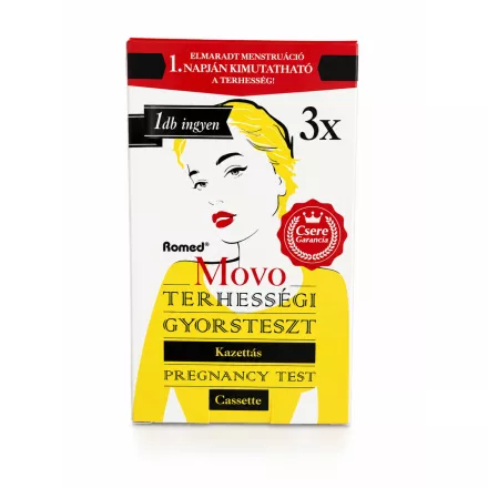 ROMED TERHESSÉGI TESZT 2+1 KAZETTA MOVO-MED 3X