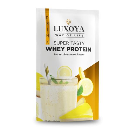 Whey Protein - Tejsavó fehérje italpor 30g - Citromos sajttorta ízű