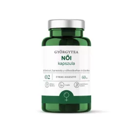   Györgytea Női 60db kapszula 02 Jó közérzet, harmónia a változókorban.