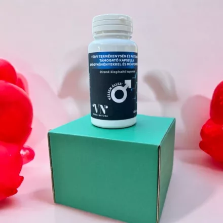 FÉRFI TERMÉKENYSÉG ÉS POTENCIA TÁMOGATÓ KAPSZULA 60X DÍSZDOBOZBAN