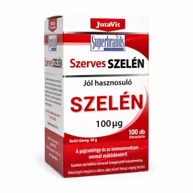 JutaVit Szerves Szelén 100x100µg filmtabletta