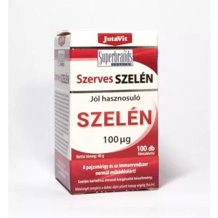 JutaVit Szerves Szelén 100x100µg filmtabletta