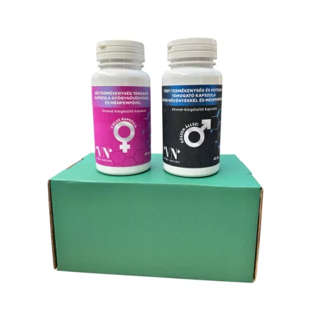 Női és férfi termékenység támogató csomag DÍSZDOBOZBAN