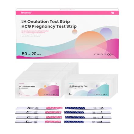 Femometer Családtervező Csomag – 50db ovulációs és 20db terhességi teszt