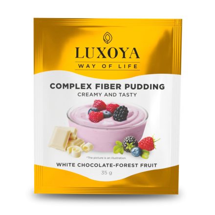 Complex Fiber Pudding - Rost puding 35g - Fehér csokoládé-Erdei gyümölcs ízű