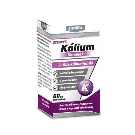 JutaVit Szerves Kálium Komplex 60 tabletta