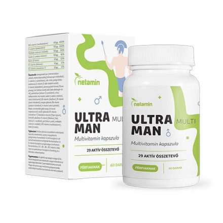 Netamin ULTRA Multi MAN Multivitamin kapszula férfiaknak 60 db kapszula
