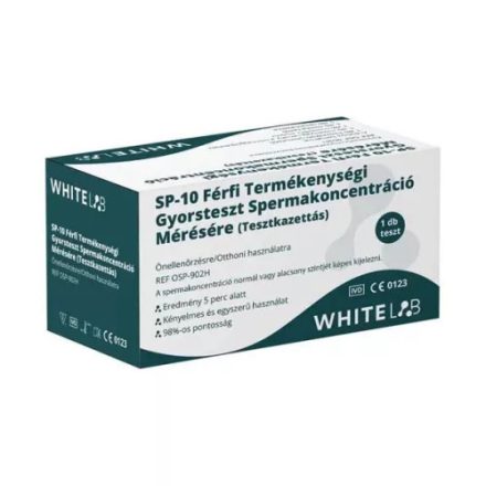Whitelab Férfi Termékenységi Gyorsteszt Spermakoncentráció Mérésére (Tesztkazettás)