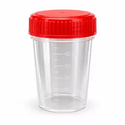   Elysium steril vizeletgyűjtő pohár csavaros tetővel - 120 ml