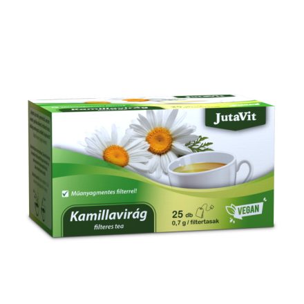 Kamillavirág, filteres tea 25 tasak