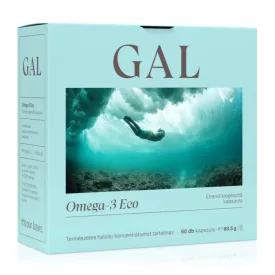   GAL Omega-3 Eco 60 db kapszula ÚJ 700mg Omega-3 1 kapszulában 