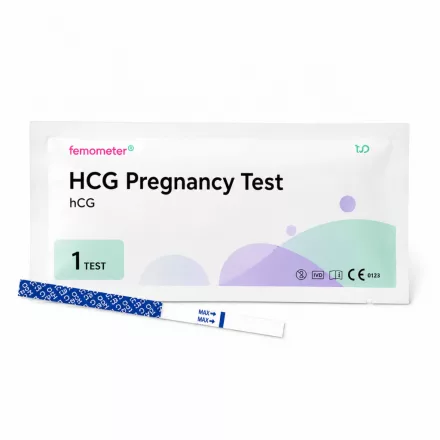 Femometer® hCG terhességi tesztcsík 1db 