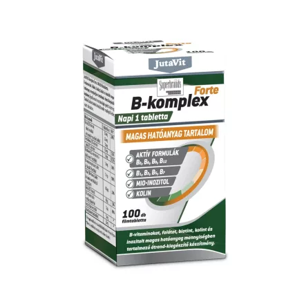 JutaVit B-komplex FORTE 100 tabletta