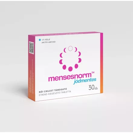 Mensesnorm™ Jódmentes női ciklust támogató tabletta 30db 