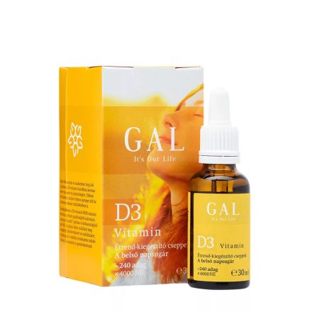 GAL D3-Vitamin 4000 NE csepp 30ml 